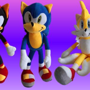 Peluche Sonic Muñeco - Personalizado