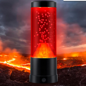 Lampara De Volcán Led Multicolor