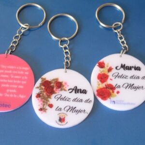 Llavero Personalizado por Ambas Caras