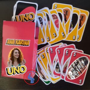 Juego de Mesa Uno Personalizado