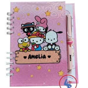Libreta con lápiz infinito Personalizada
