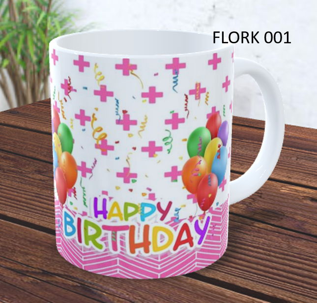 Mug Flork Para Cumpleaños - Imagen 2
