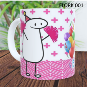Mug Flork Para Cumpleaños