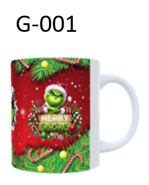 Mug Grinch Navideño – Taza Personalizada para Regalo de Navidad - Imagen 4